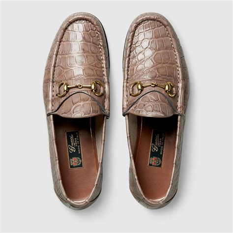 scarpe gucci alligator|Gucci Alligator Shoes .